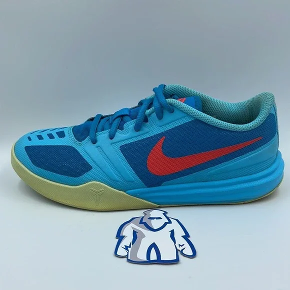 Nike Kobe Mentality Blue Lagoon Basketball Shoes 705587-400 Youth 6Y Womens 7.5 - Picture 8 of 10